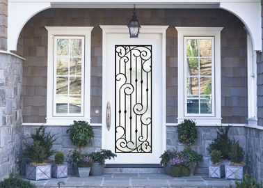 Antiseptic Custom Wrought Iron Doors With Glass Inspiration Craftsmanship